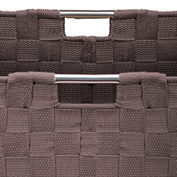 Woven Storage Basket with Built In Handles - Picture 2 of 10